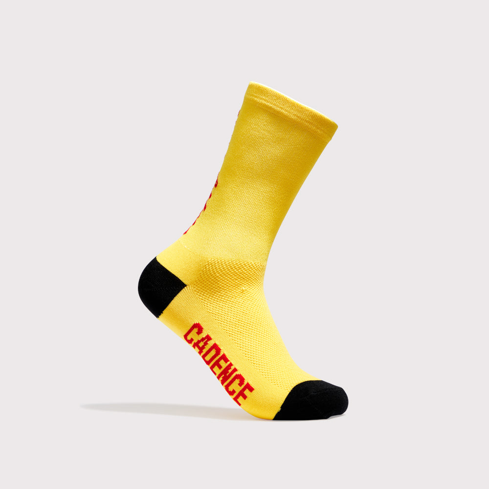 Happy Hour Socks [Yellow]