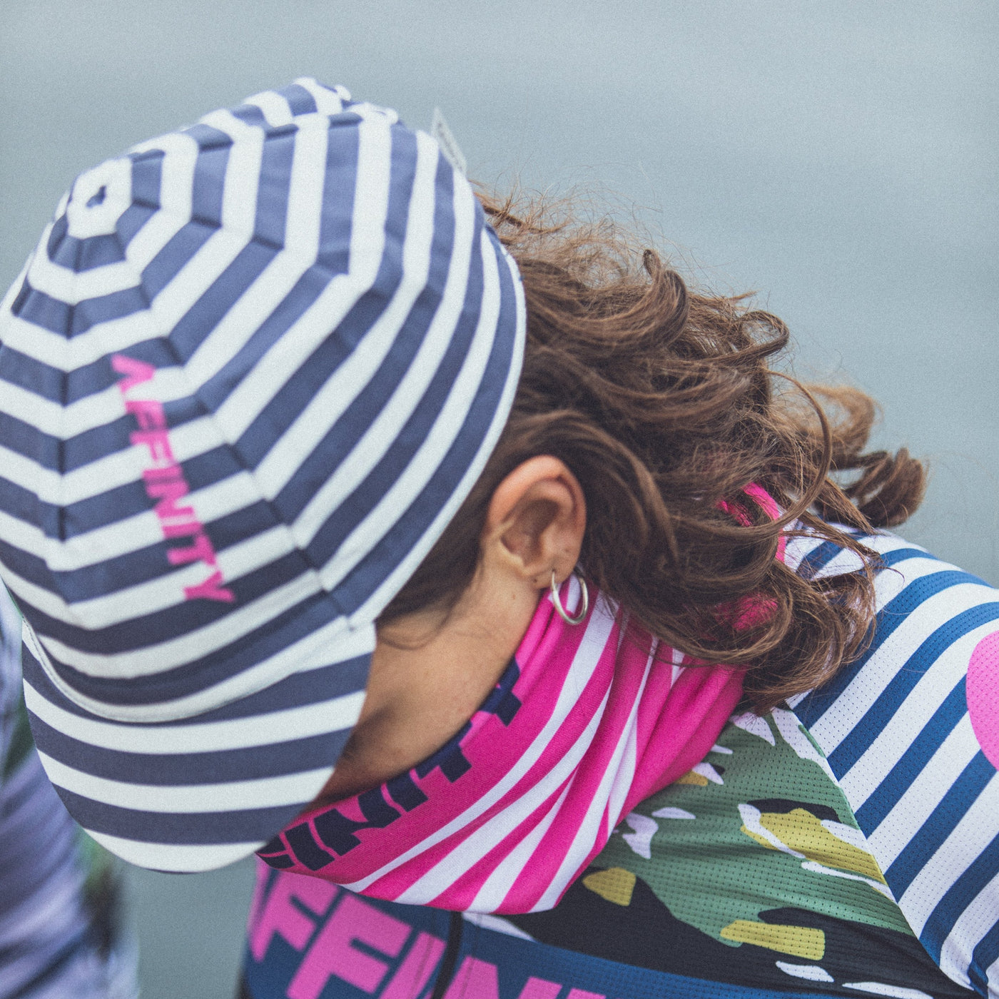 Bicoastal Cycling Cap [Stripes] Cadence Collection