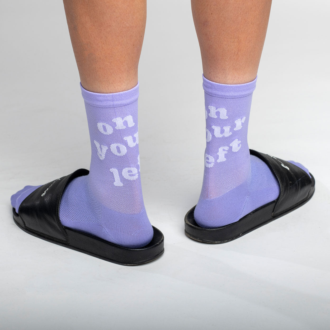 On Your Left Socks [Lilac]