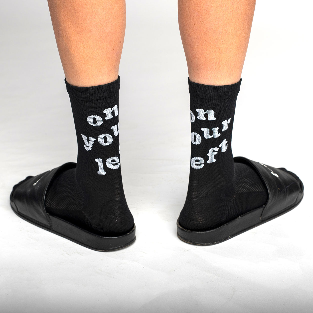 On Your Left Socks [Black]