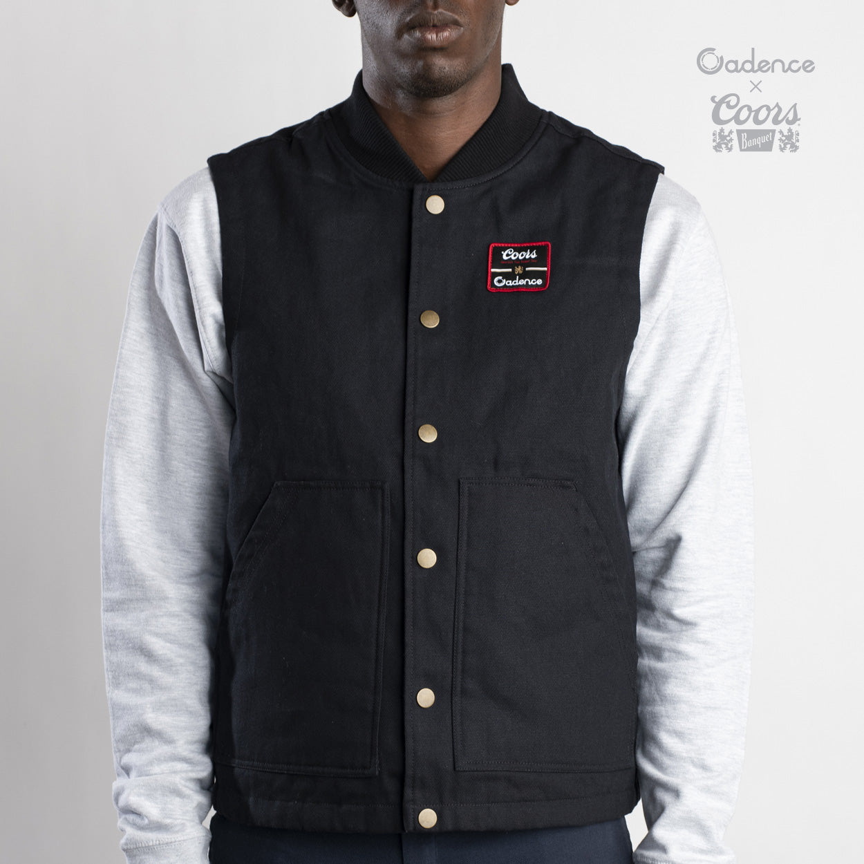 Coors Barley Workwear Vest [Black]